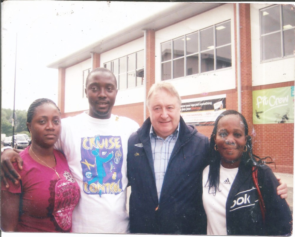 Officials with David Shephard During a Swiimming, Tour & Tournament